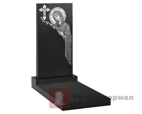 Памятник на могилу с гравированным изображением gr-98