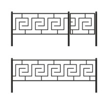 Ограда на могилу O-80